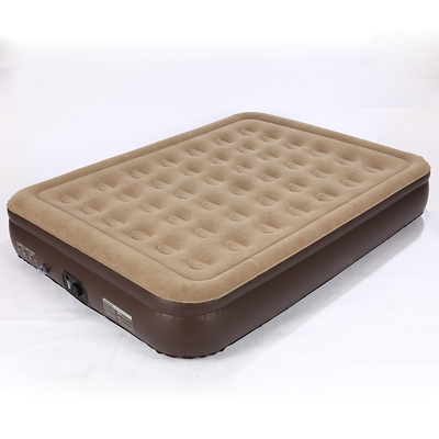 θερμή πώληση Blow Up Air Bed Soft Plush Flocking Mattress ανθεκτικό αυτόματο ηλεκτρικό φουσκωτό αερό στρώμα