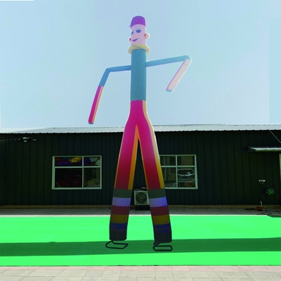 Υλικό Οξφόρδης Double Leg Air Dancer Inflatable Πιστοποιητικό CE