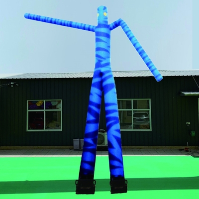 Υλικό Οξφόρδης Double Leg Air Dancer Inflatable Πιστοποιητικό CE