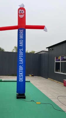6M Mini Inflatable Air Dancer Προσαρμόστε το λογότυπο για υπαίθριες δραστηριότητες