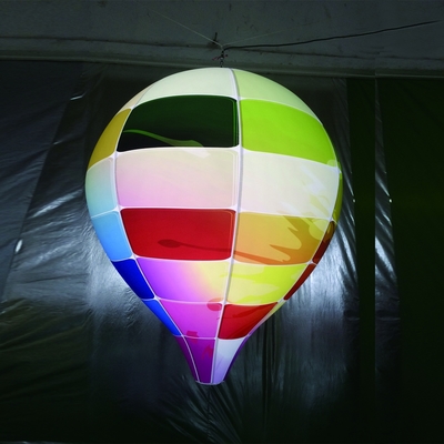 Νέο προϊόν Sky Giant Big Ball Διαφήμιση LED φωτισμός PVC μπαλόνι φουσκωτό ήλιο πλανητικό μπαλόνι για διακόσμηση εκδηλώσεων