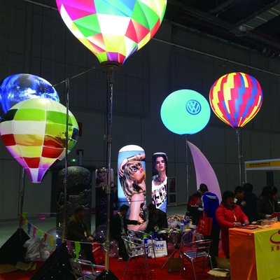 Νέο προϊόν Sky Giant Big Ball Διαφήμιση LED φωτισμός PVC μπαλόνι φουσκωτό ήλιο πλανητικό μπαλόνι για διακόσμηση εκδηλώσεων