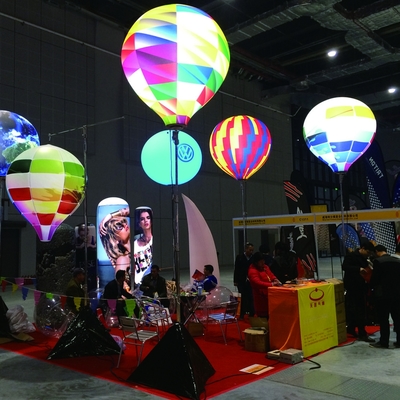 Νέο προϊόν Sky Giant Big Ball Διαφήμιση LED φωτισμός PVC μπαλόνι φουσκωτό ήλιο πλανητικό μπαλόνι για διακόσμηση εκδηλώσεων