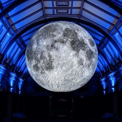 Ζεστή πώληση Led Light Giant Inflatable Moon Ball Inflatable Balloons για διακόσμηση εκδηλώσεων