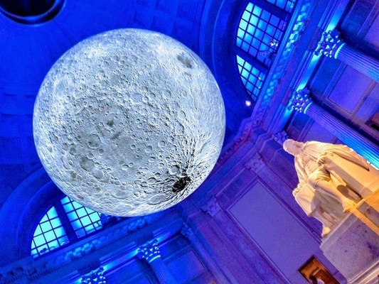 Ζεστή πώληση Led Light Giant Inflatable Moon Ball Inflatable Balloons για διακόσμηση εκδηλώσεων