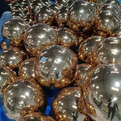Οικιακή διακόσμηση 100CM Laser Silver PVC μπάλα κρεμασμένο υλικό Διαφανές Χριστουγεννιάτικες ντίσκο καθρέφτες μπάλες