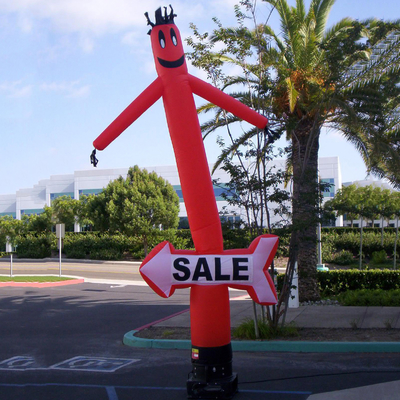 Προσαρμόστε το λογότυπο Mini Air Dancer Inflatable Outdoor Giant Πιστοποιητικό CE