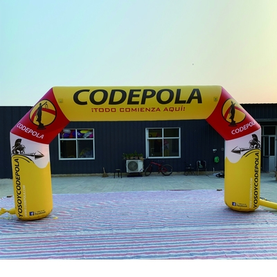 Κίνα Original Factory Professional Inflatable Arch με ψηφιακή εκτύπωση υψηλής ευκρίνειας και εξοπλισμό κοπής ακριβείας