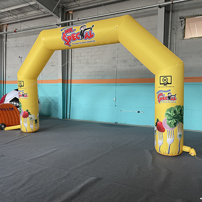 Πνευματώδης Blow Up Archway OEM Race Φινίρισμα Αψίδα για αθλητικά γεγονότα