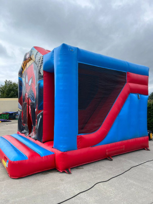 Εμπορικό PVC Bouncy Castle Kids Bouncer εξωτερικό φουσκωτό