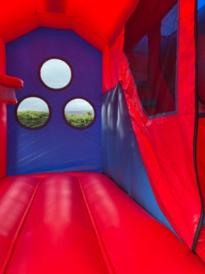 Εμπορικό PVC Bouncy Castle Kids Bouncer εξωτερικό φουσκωτό