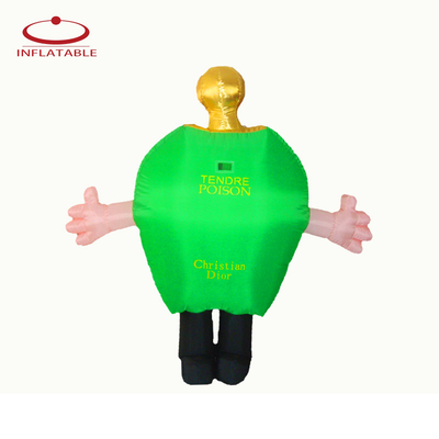 Πυροβόλο 3D καρτούν φουσκωτή κούκλα Custom PVC λογότυπο