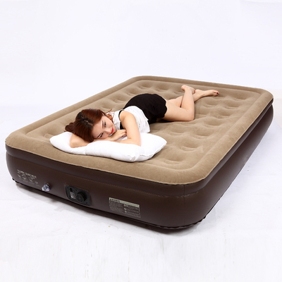 θερμή πώληση Blow Up Air Bed Soft Plush Flocking Mattress ανθεκτικό αυτόματο ηλεκτρικό φουσκωτό αερό στρώμα