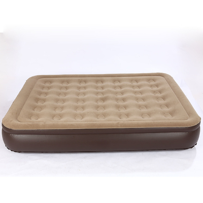 θερμή πώληση Blow Up Air Bed Soft Plush Flocking Mattress ανθεκτικό αυτόματο ηλεκτρικό φουσκωτό αερό στρώμα