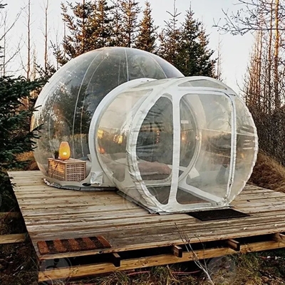 Εξωτερικό πάρτι Bubble Bounce House Εμπορική φουσκωτή σκηνή Bubble House